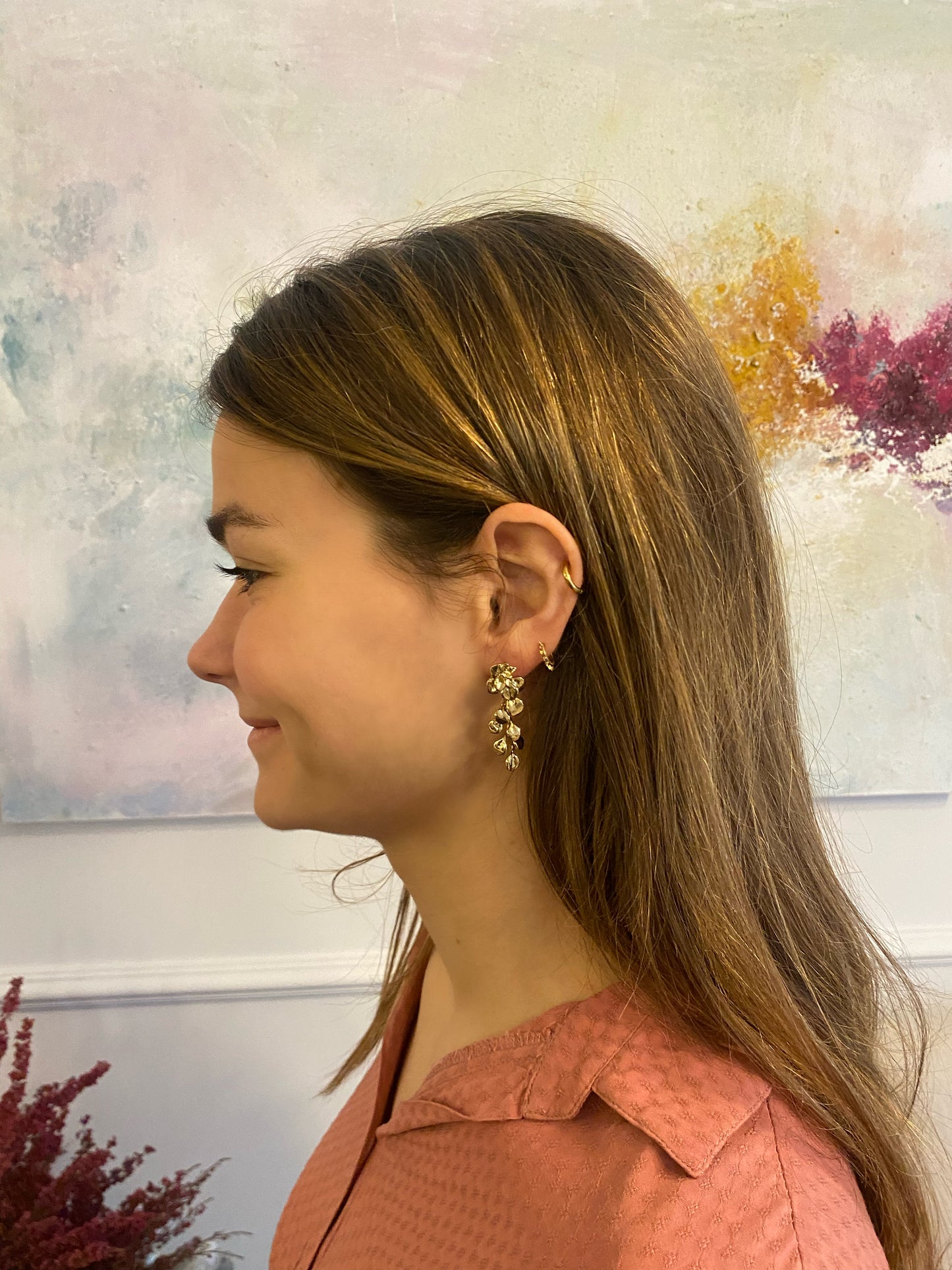 Pendientes ANDREA oro