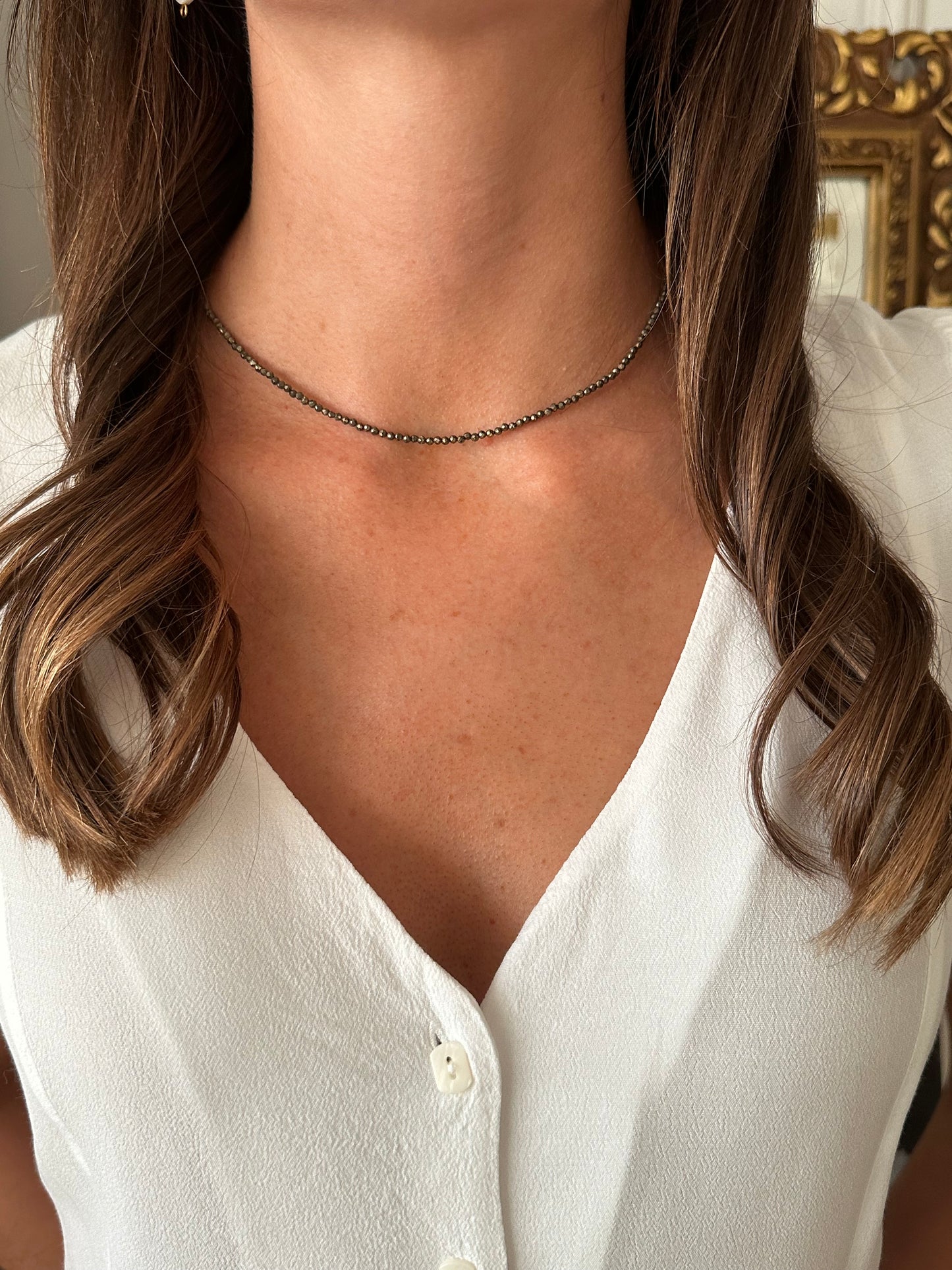 Collar piedras GRIS