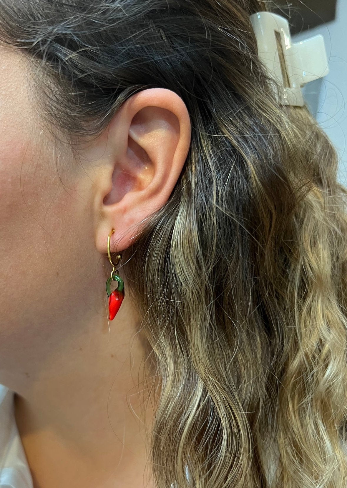 Pendientes de cristal de murano