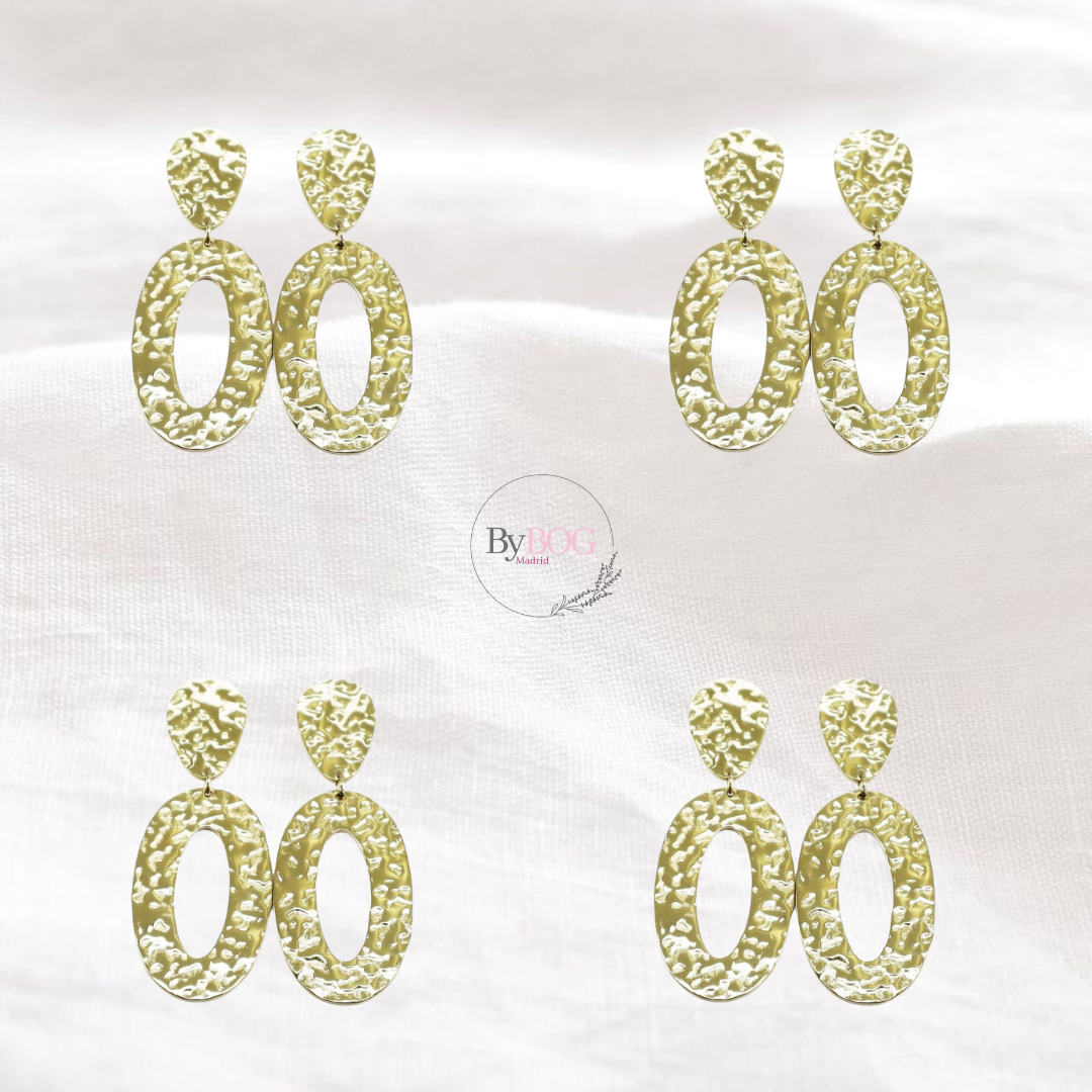 Pendientes ISA oro
