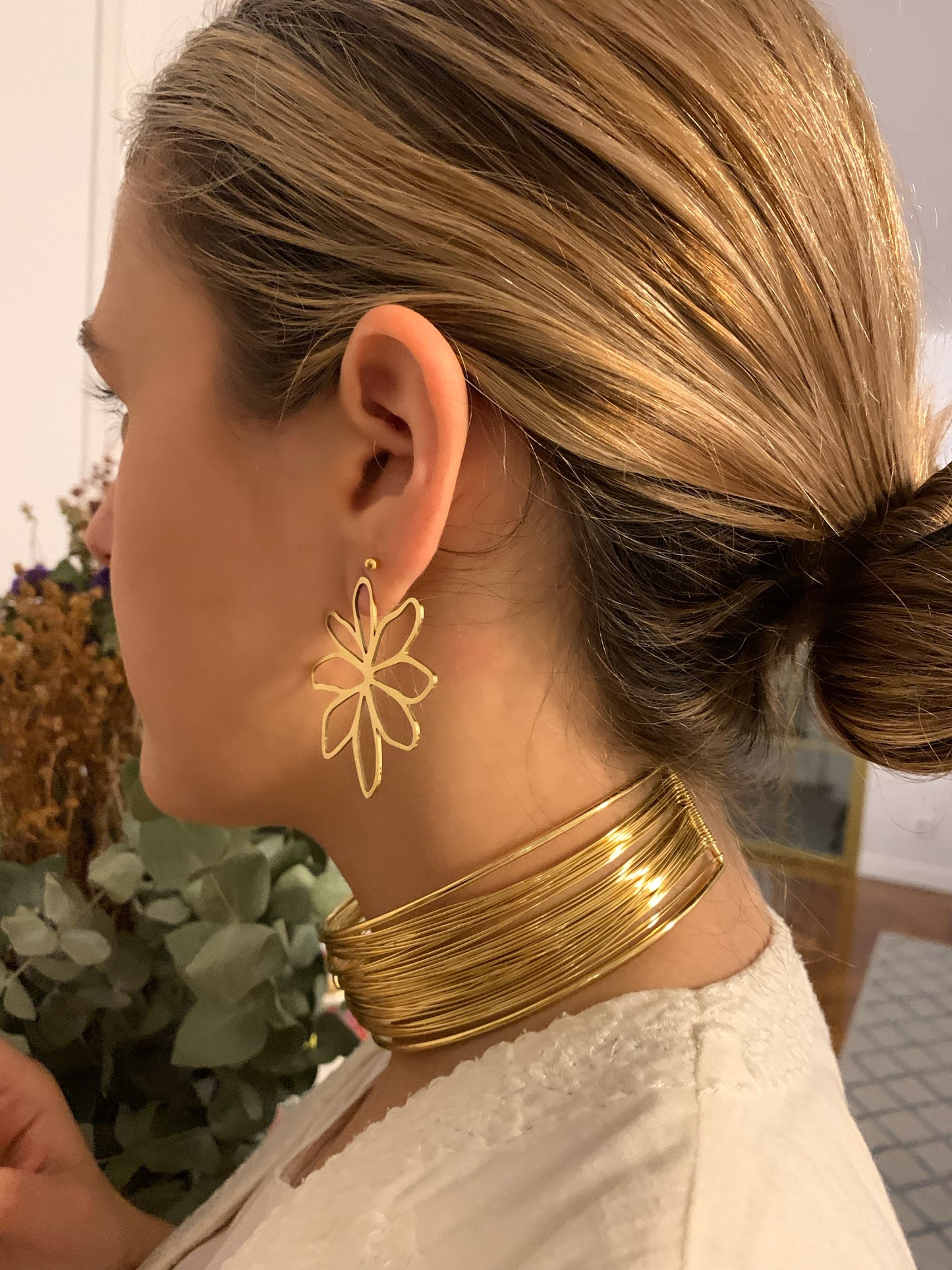 Pendientes OLVIDO oro
