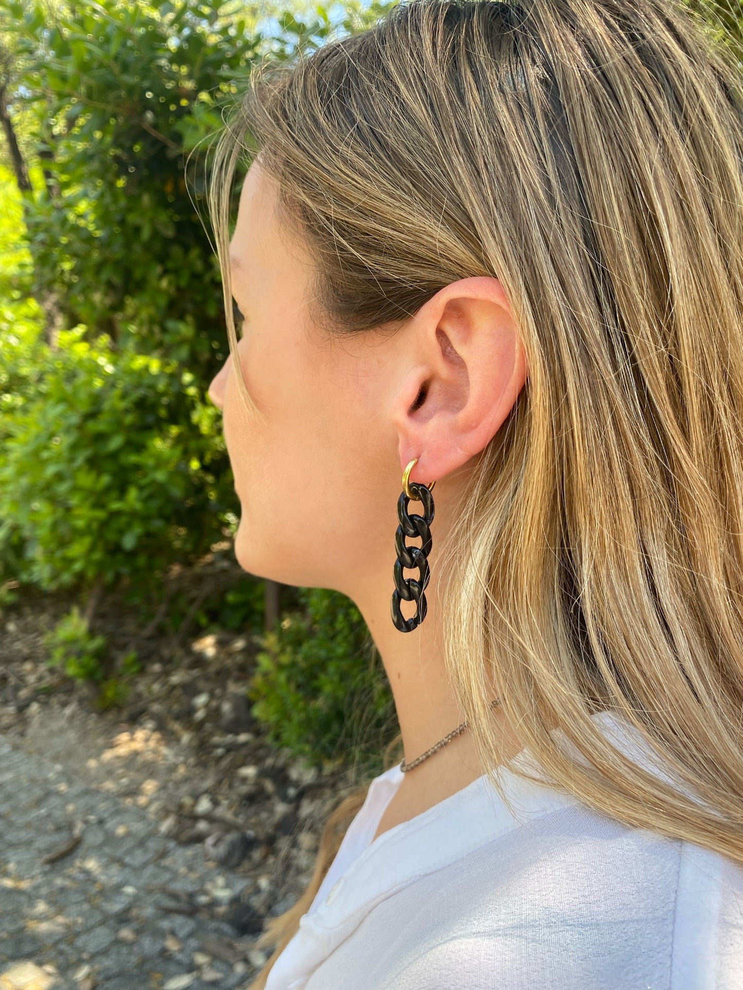 Pendientes LOLA turquesa