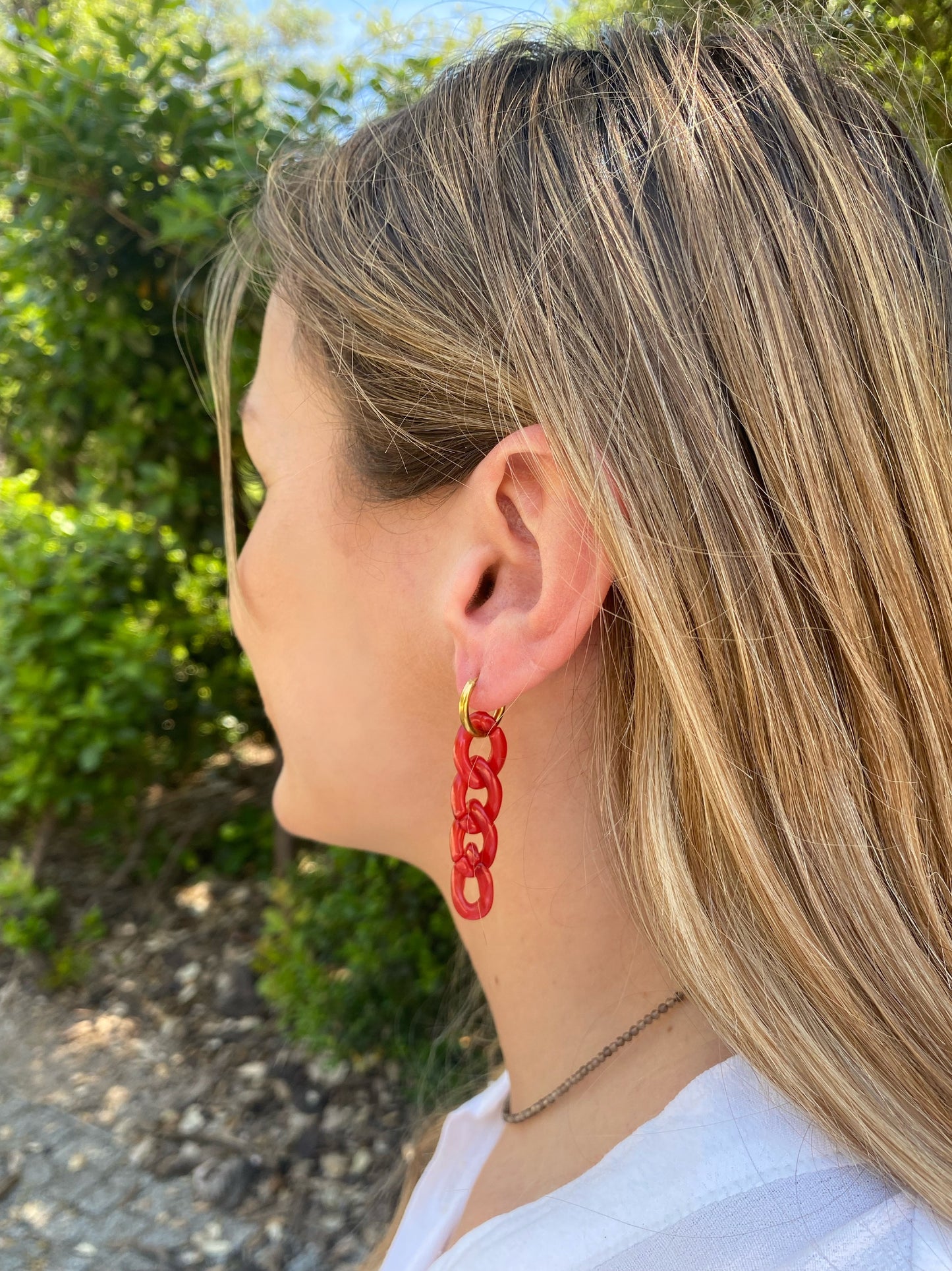 Pendientes LOLA turquesa