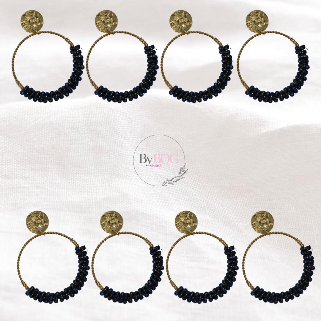 Pendientes LAURA azul