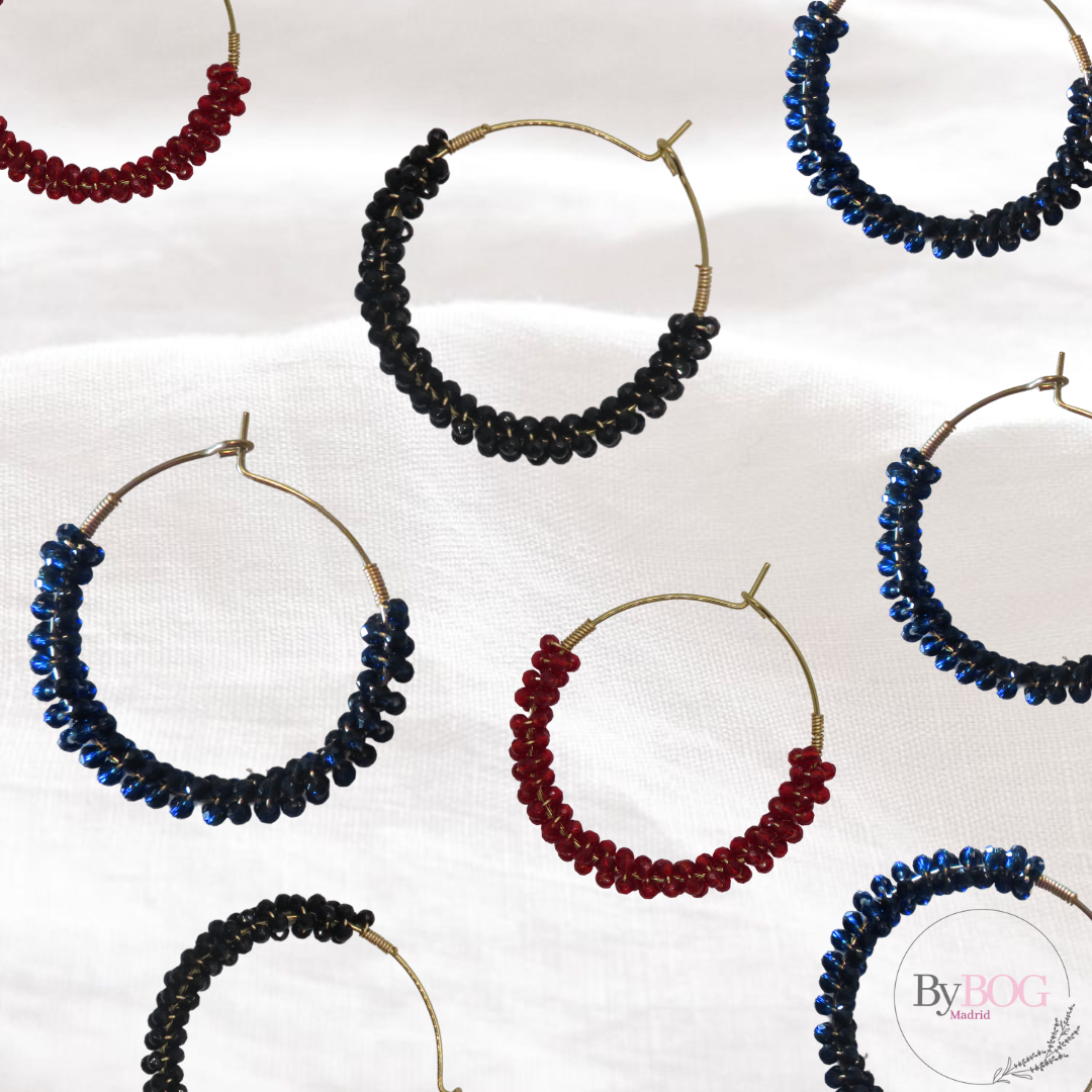 Pendientes CARMEN negro