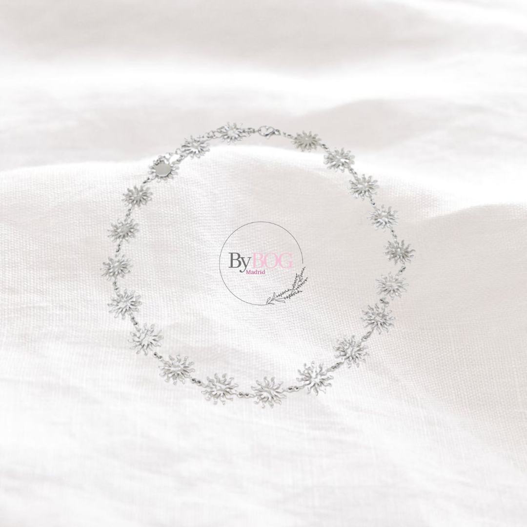 Collar SOL plata