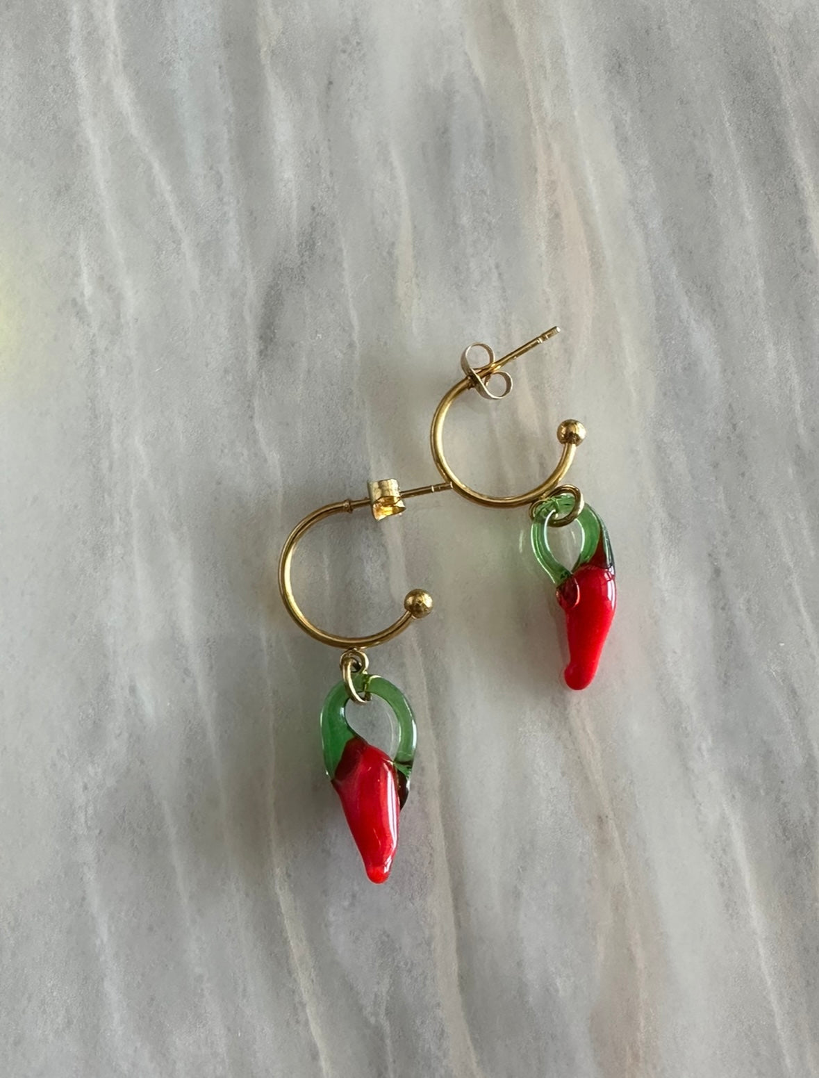 Pendientes de cristal de murano-colección verano