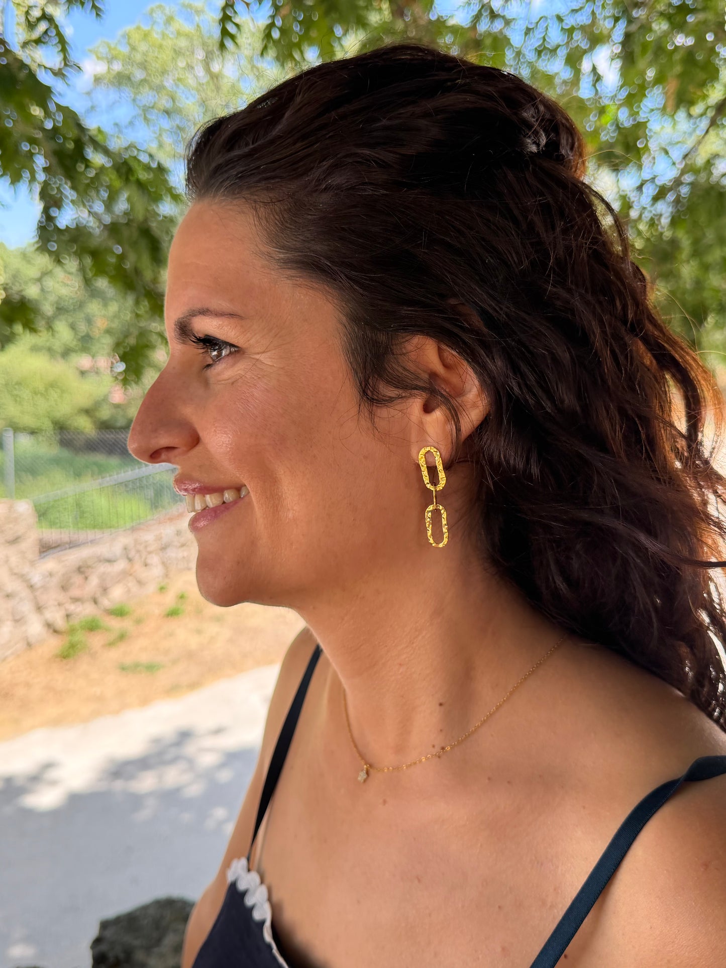 Pendientes LARA eslabones