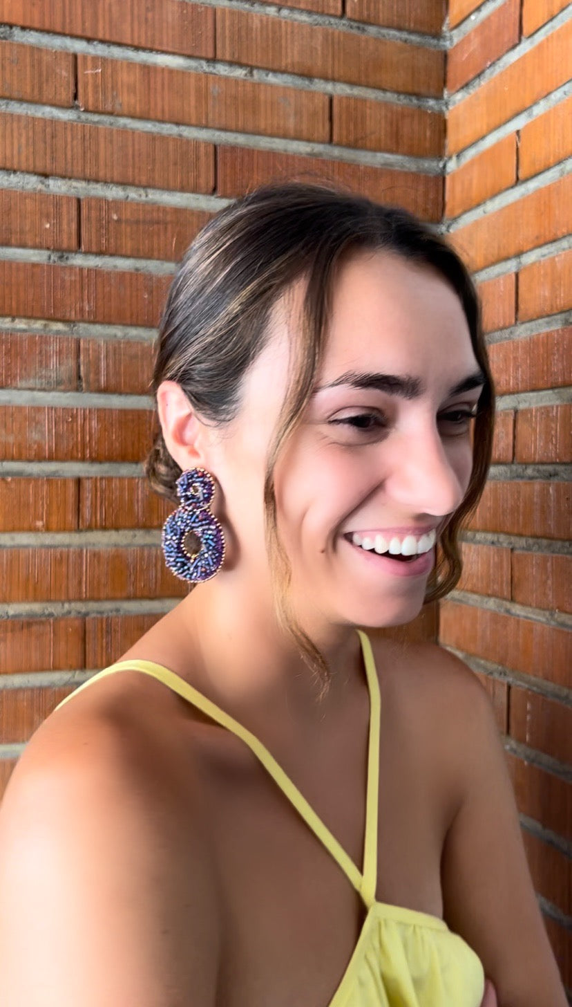 Pendientes VIOLETA