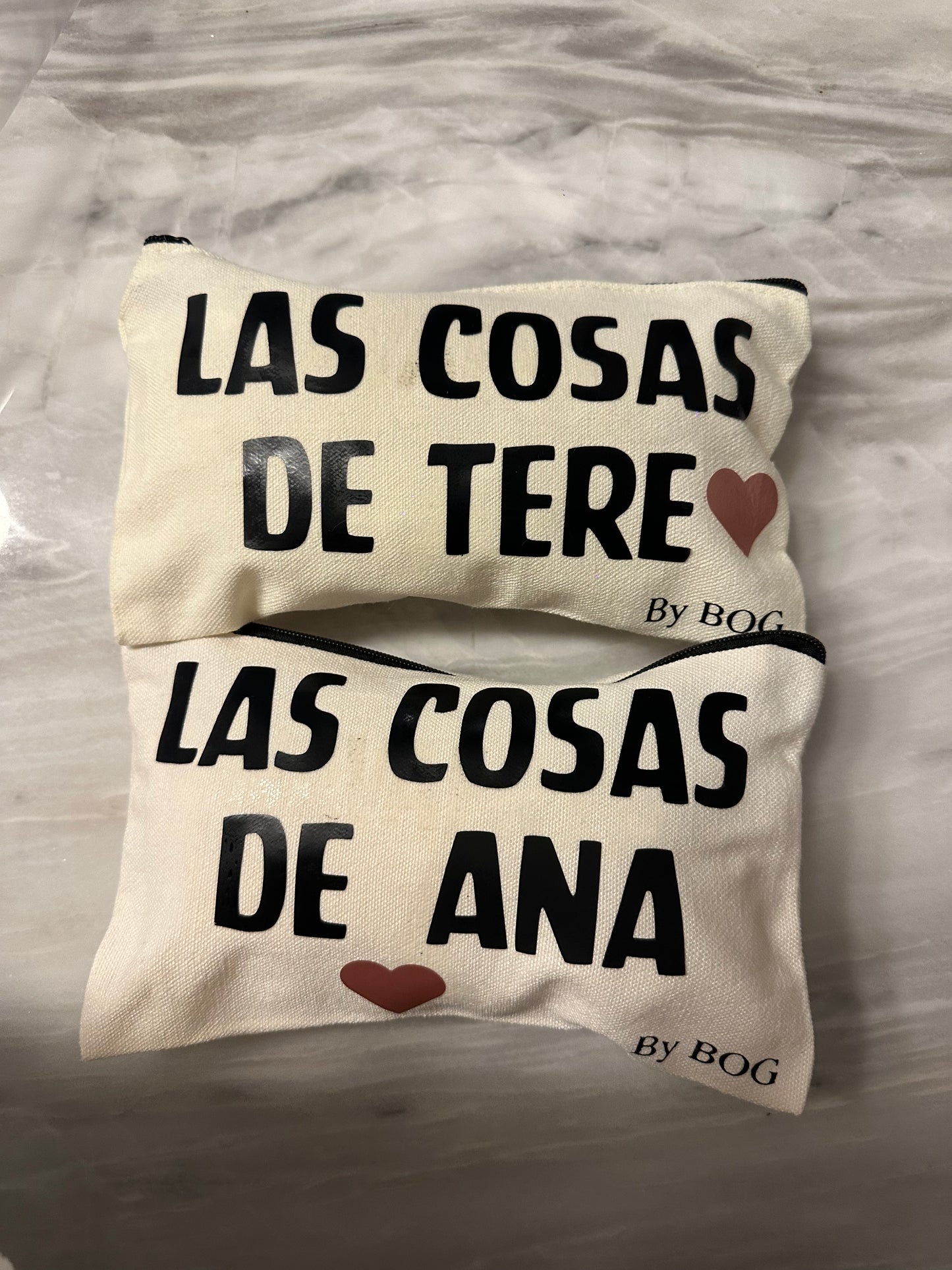 Neceser de algodón personalizado