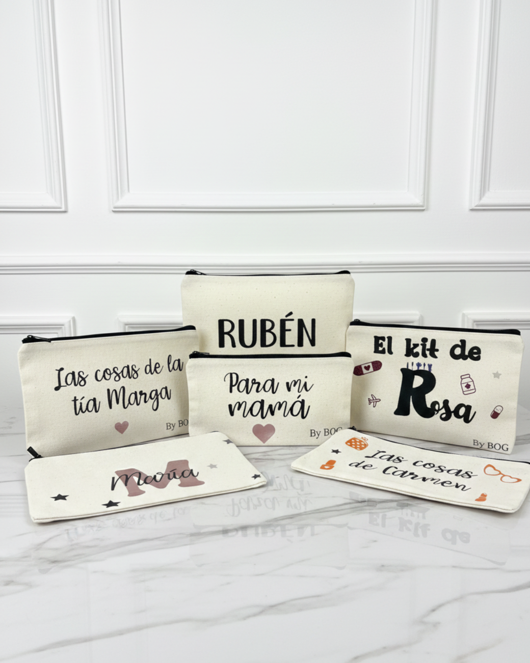 Neceser de algodón personalizado