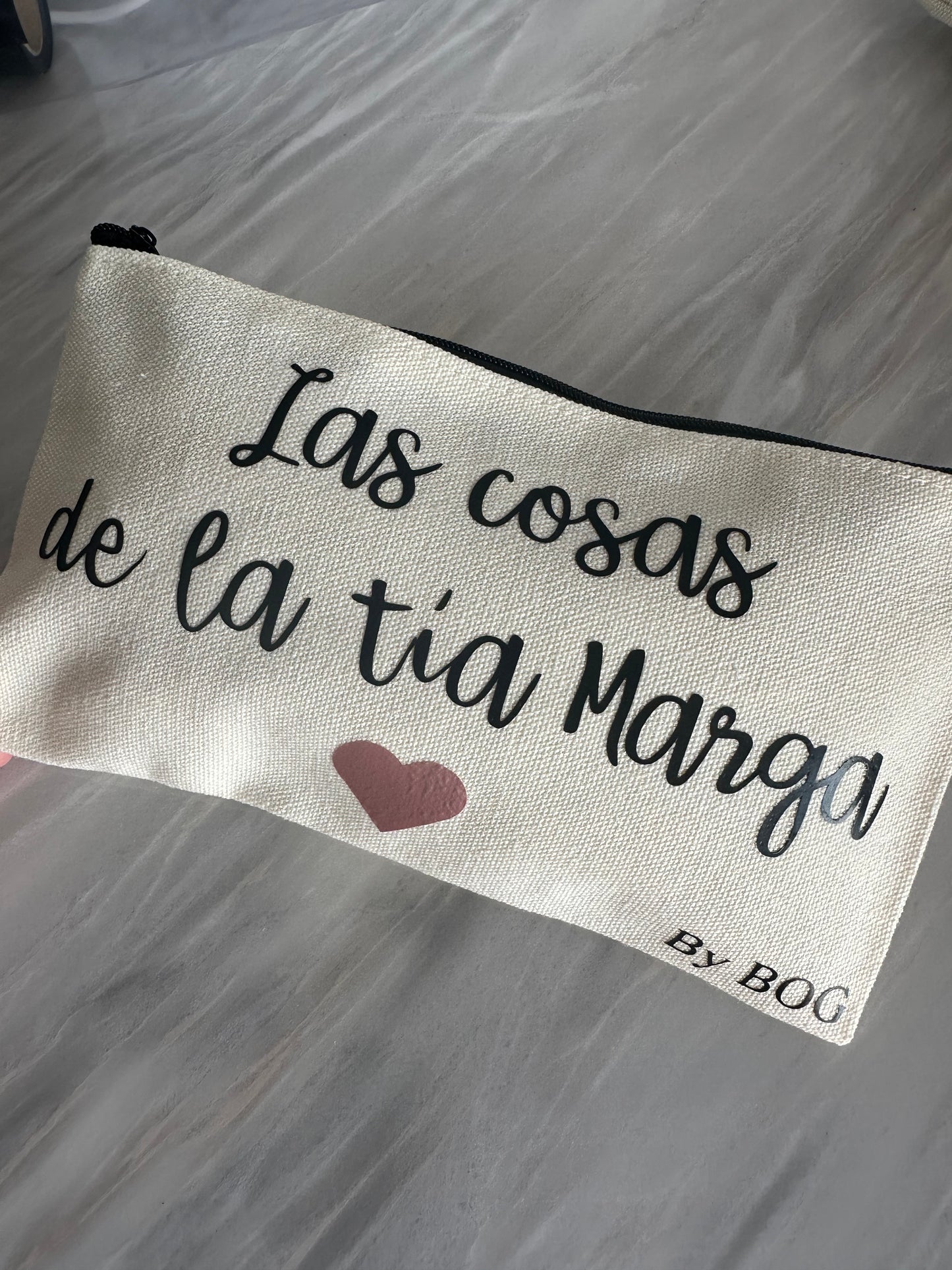 Neceser de algodón personalizado